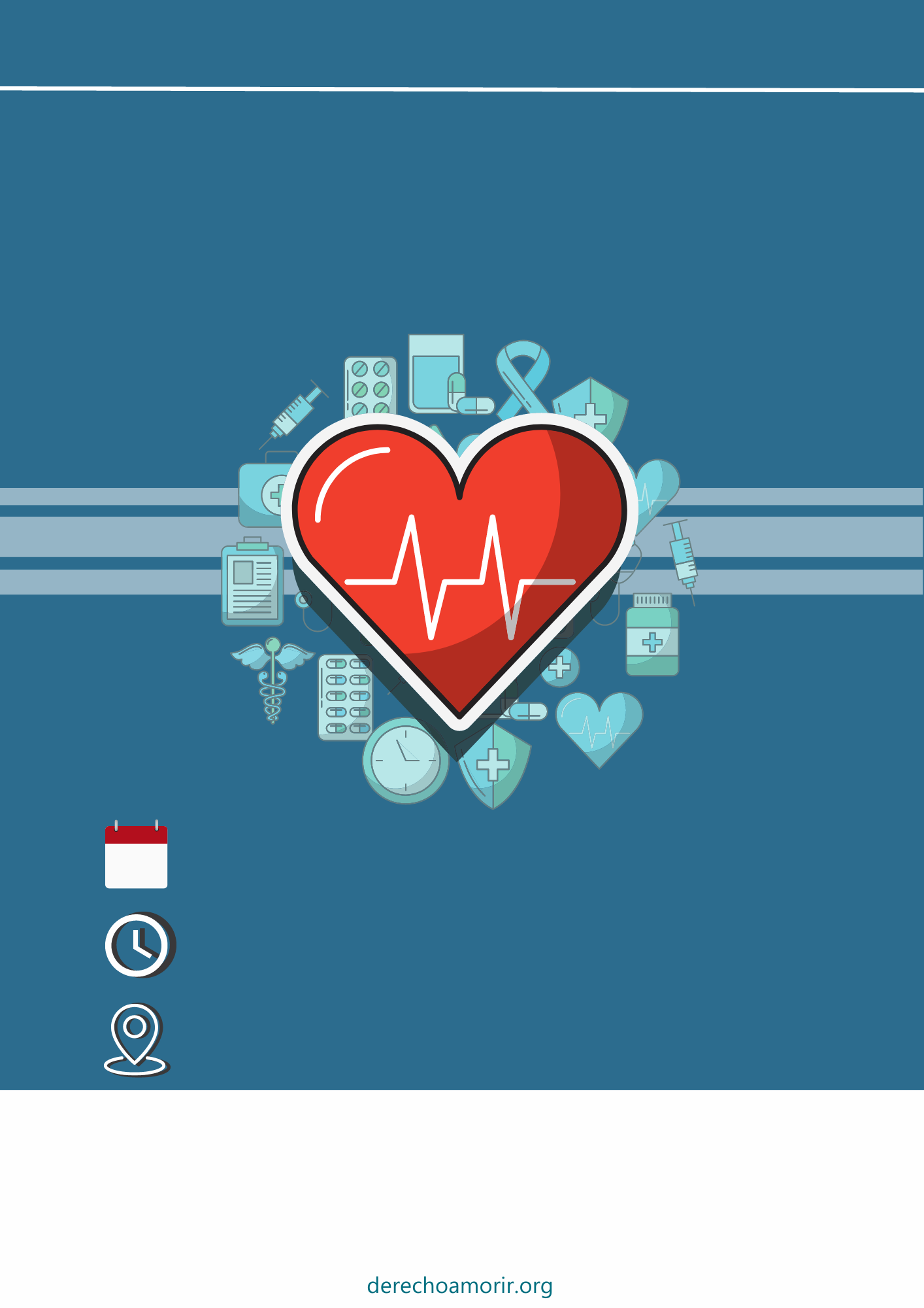 Plantilla en blanco estilo corazon